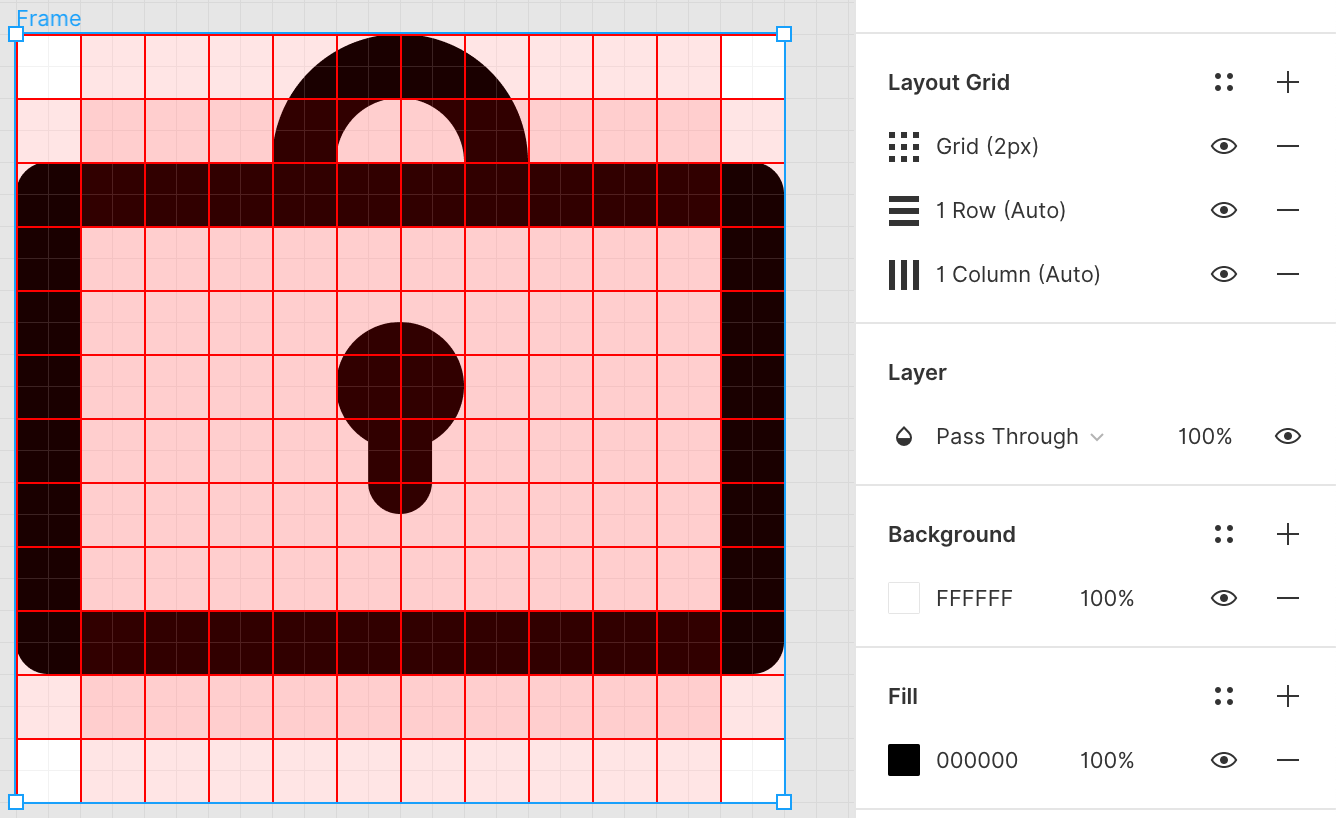 briefcase with grids